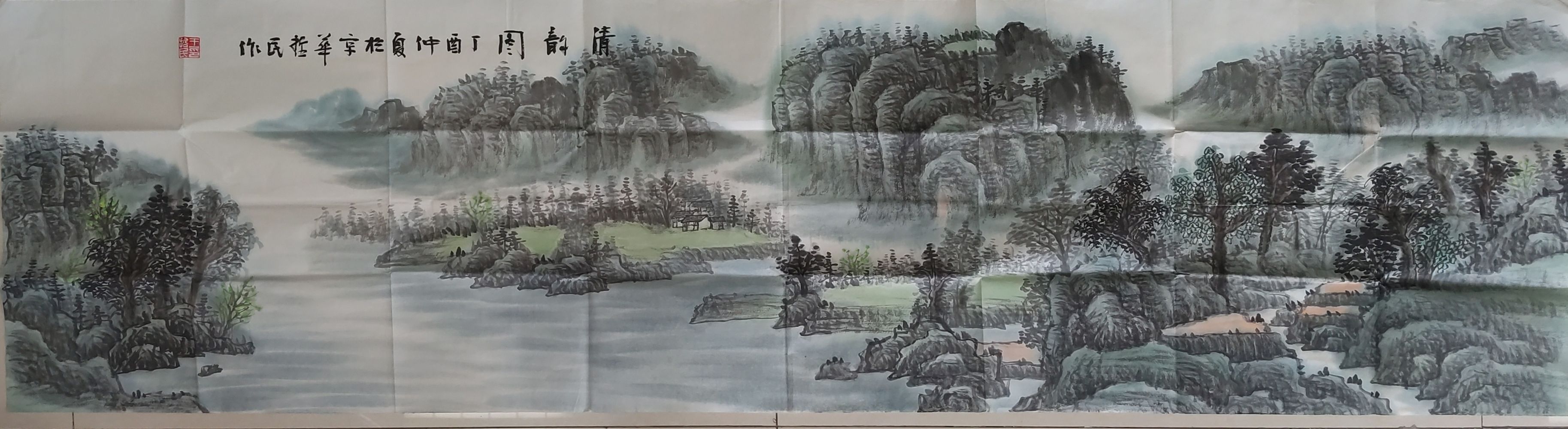 王哲民-清韵图-6尺对开_爱奇艺.jpg